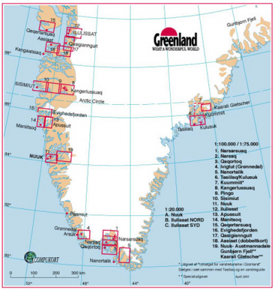 Greenland Outdoor Maps