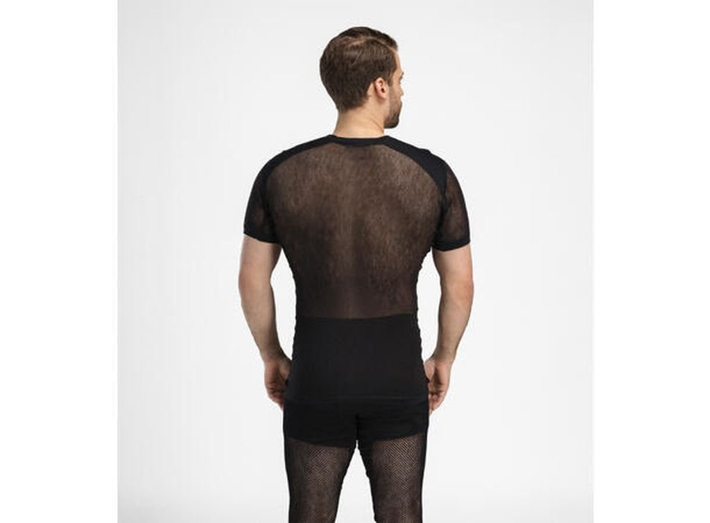 Ultra-light underwear Aclima WoolNet Light T-Shirt Man-Noir