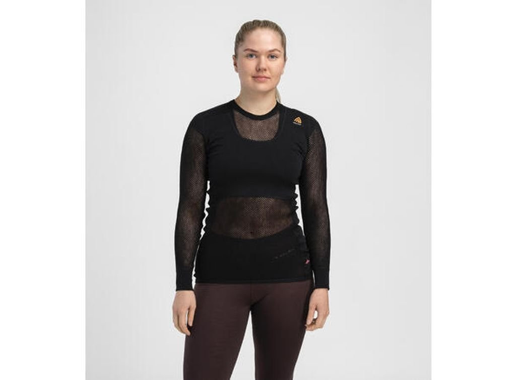 Warm, ultra-breathable underwear Aclima WoolNet Original Crew Neck