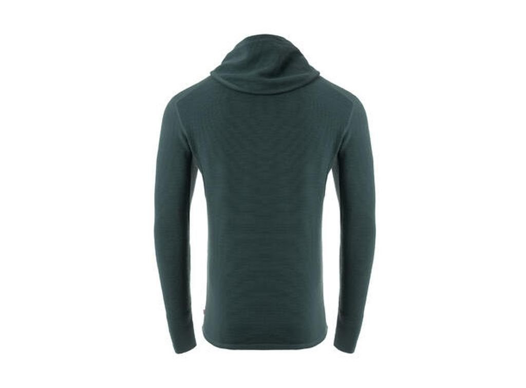 Warm merino wool hoodieAclima StreamWool Hoodie Man-Vert Pin