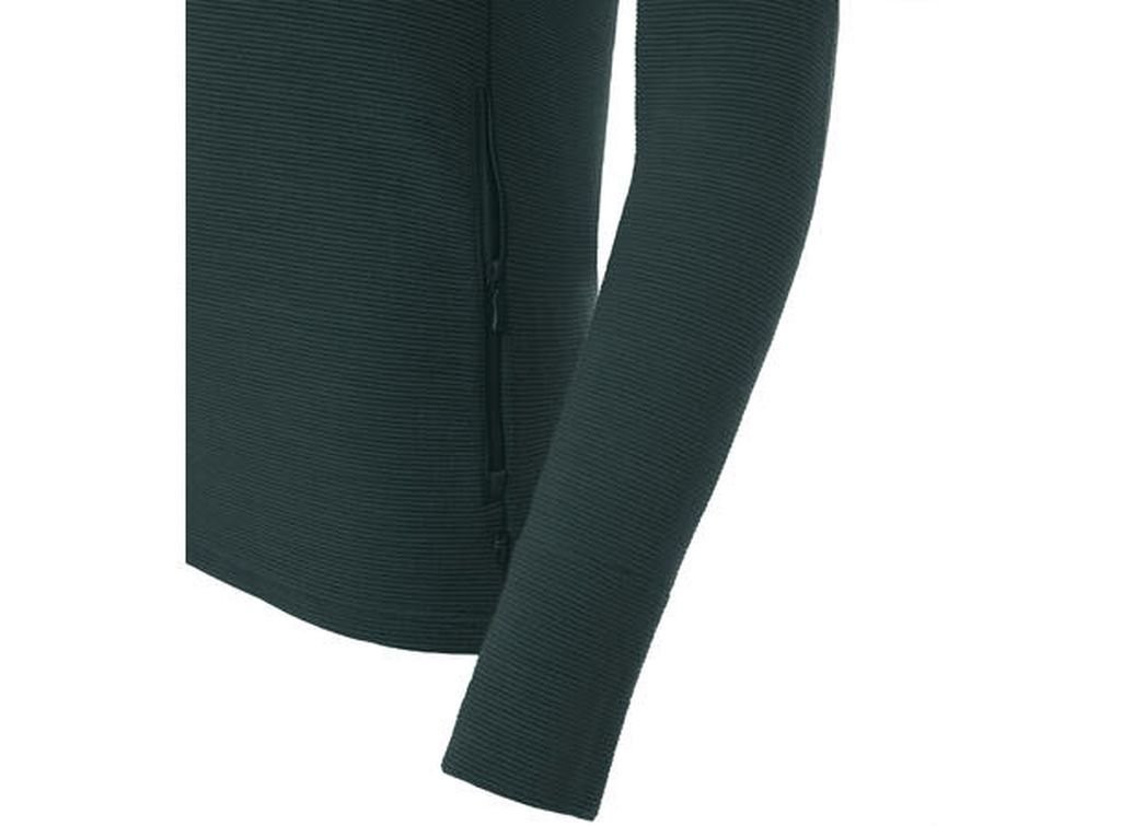 Warm merino wool sweater Aclima StreamWool Hoodie Woman-Green Pin