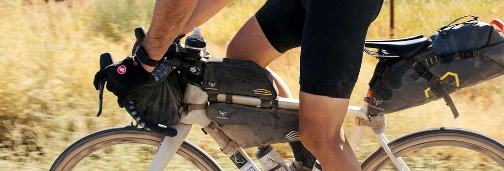 Ultra-light, waterproof bikepacking bag Apidura Racing Top Tube Pack - 1 L