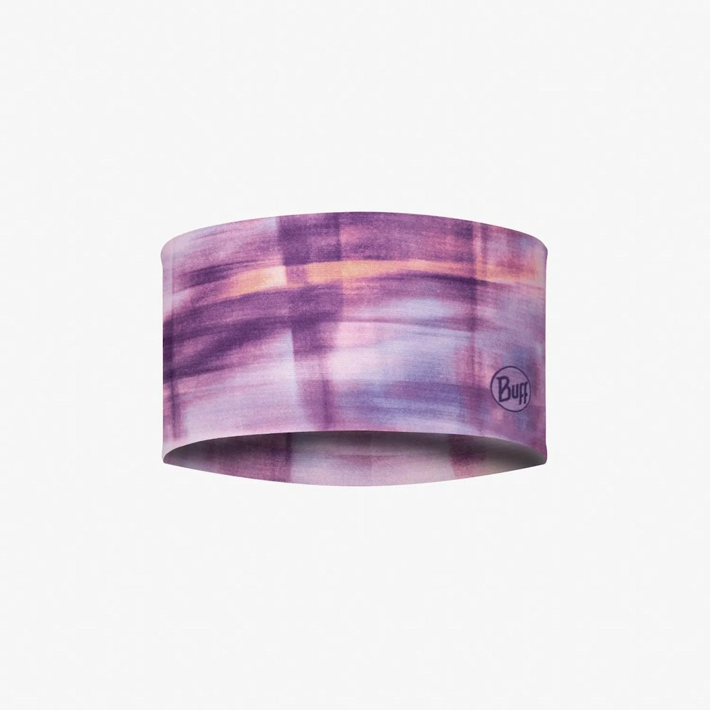 Buff CoolNet UV Wide Headband - Searly Purple