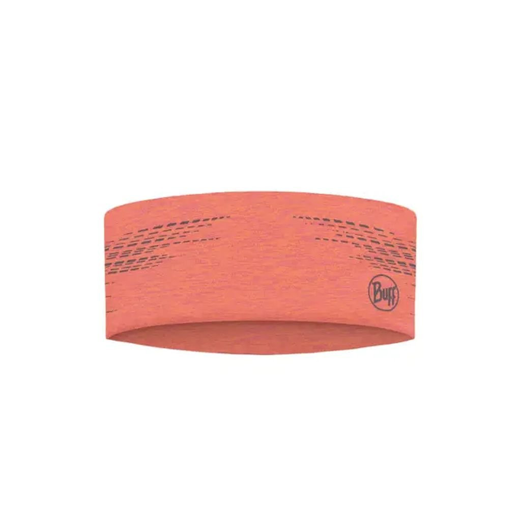 Lightweight, reflective headband  Buff Dryflx Headband-Orange/Solid Cyberpink