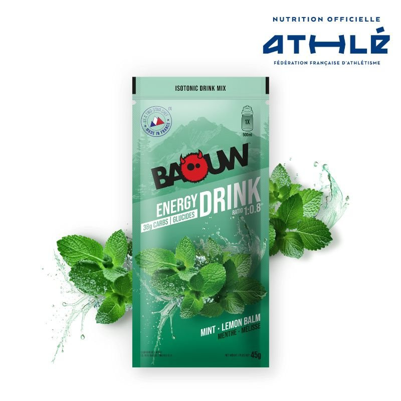 Baouw Energy Drink Mint-Lemon Balm 45 g