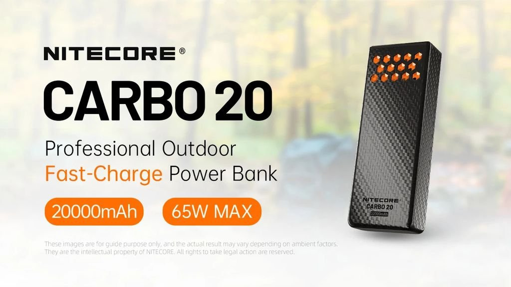Nitecore Carbo 20 Power Bank