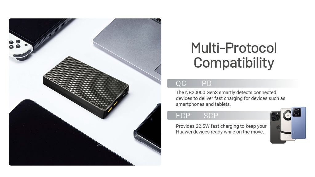 Nitecore NB20000 GEN3 Ultra Lightweight Power Bank