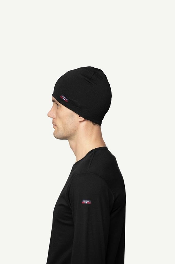 Fine merino wool hat Devold Breeze Merino 150 Beanie-Black