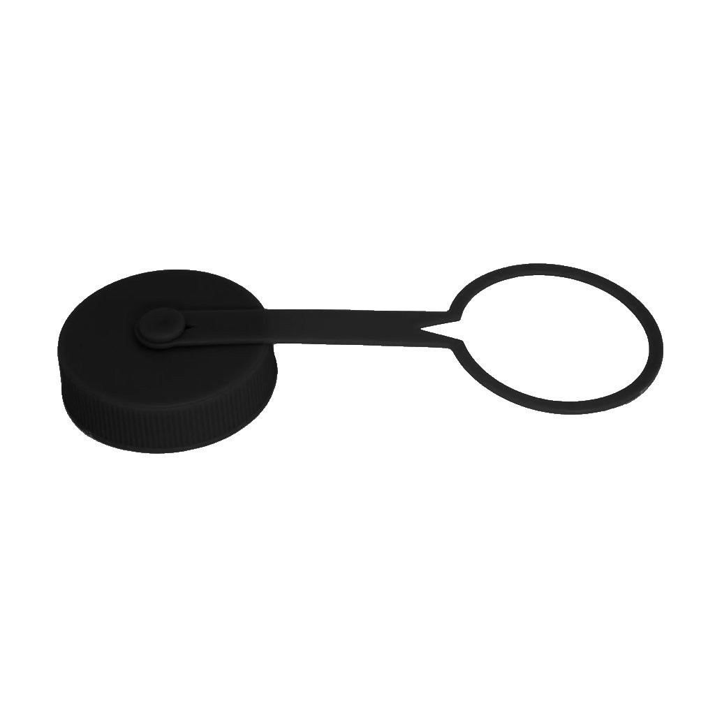 Cnoc Replacement 42mm Tethered Cap noir / black