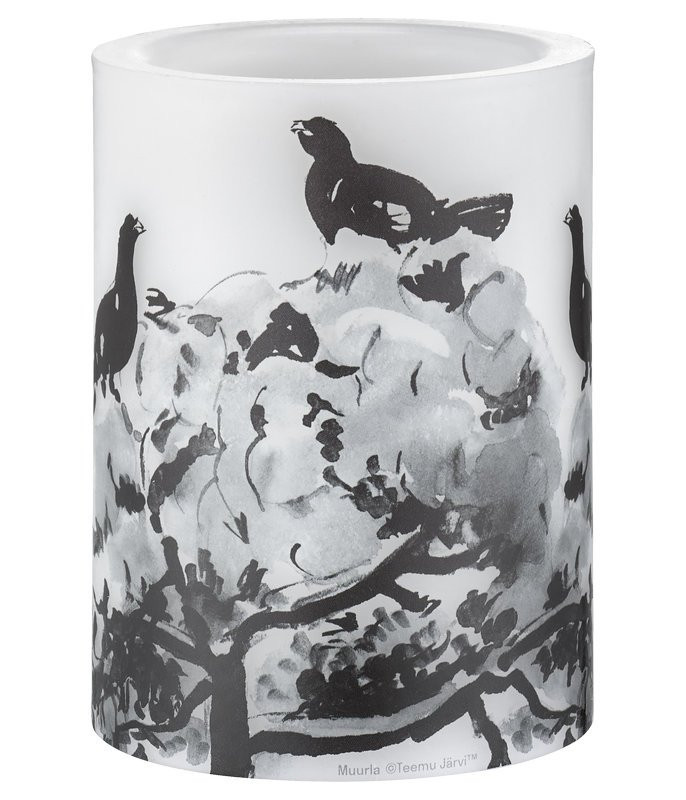 Teemu Järvi LED candle Winter Capercaillie 10cm
