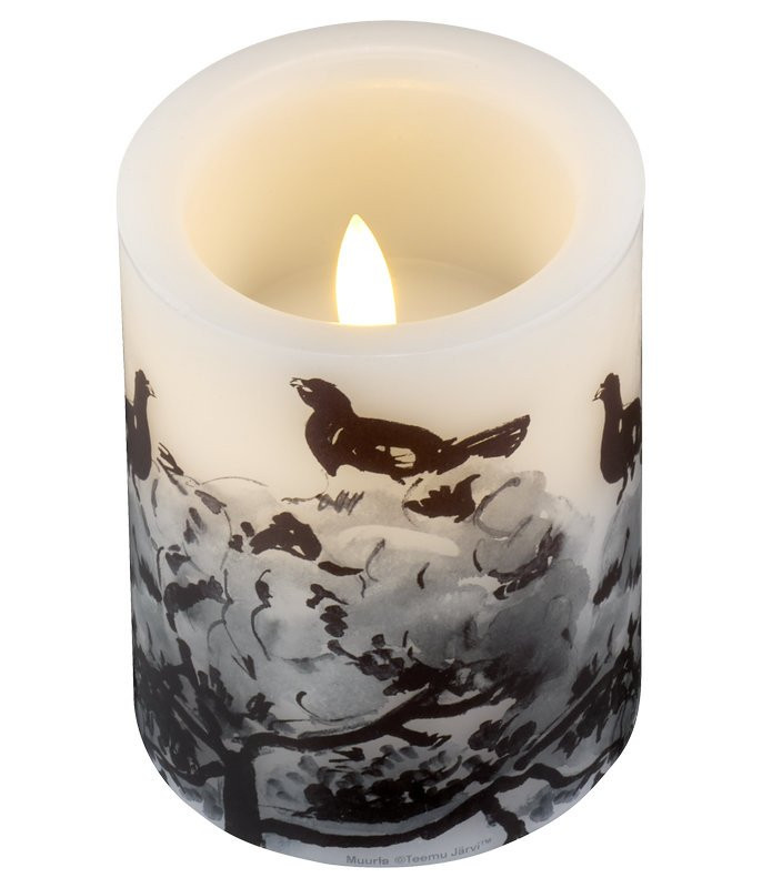 Teemu Järvi LED candle Winter Capercaillie 10cm