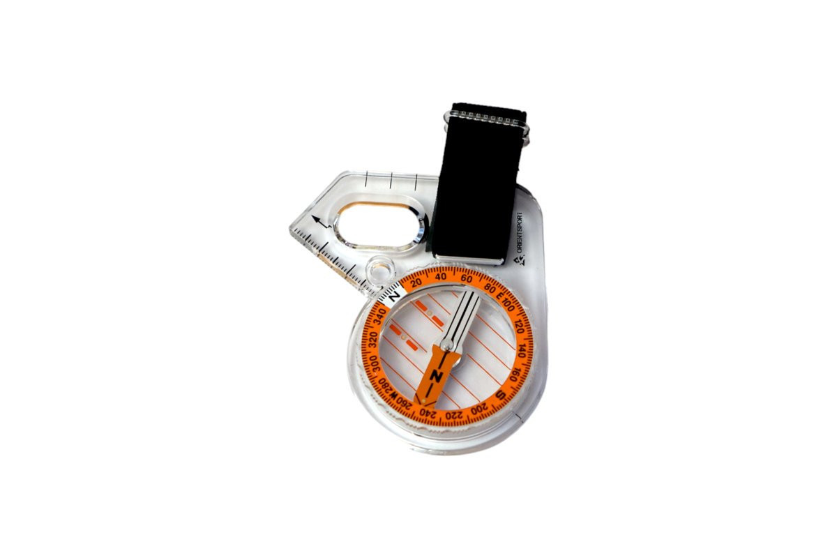 Boussole Orientsport Forest - Pouce Droit Orange