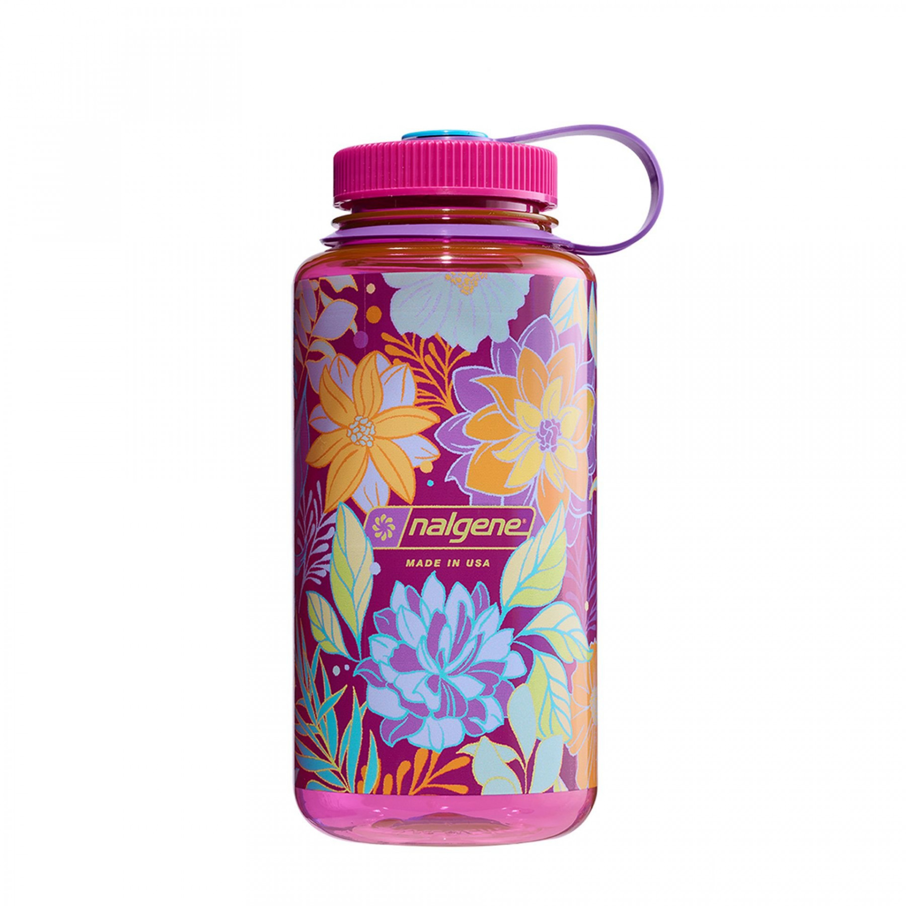 Nalgene Sustain - Magenta Botanical Florals