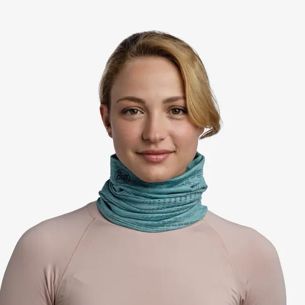 Buff Dryflx lightweight reflective choker-Turquoise