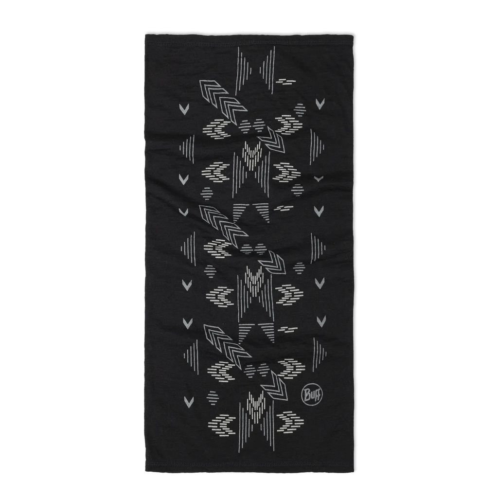 Buff Merino Lightweight Prints - Vanyr Black