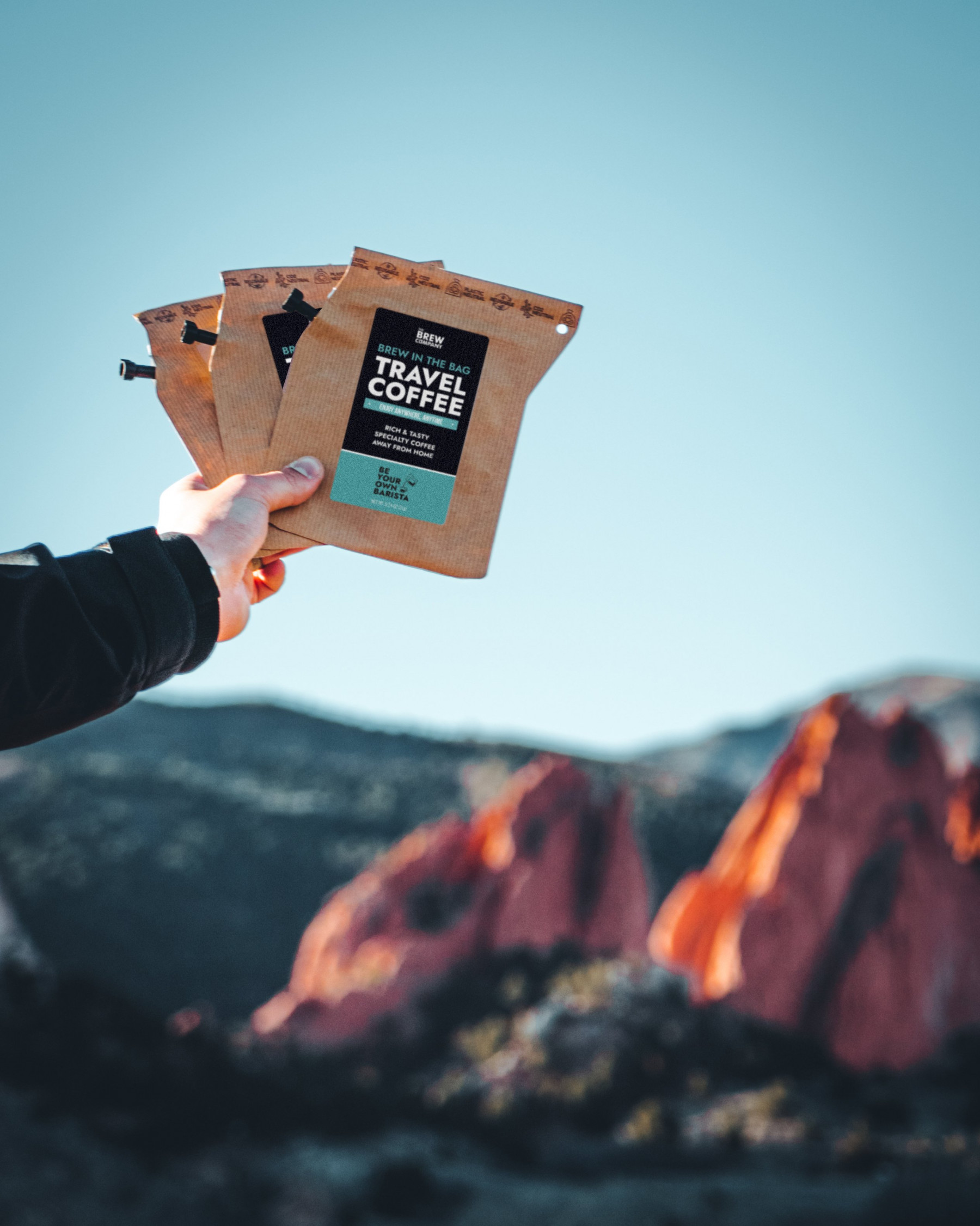 Café nomade en sachet Travel Coffee - The Brew Company