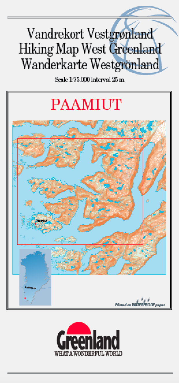 N°21 Paamiut - Carte du Groenland
