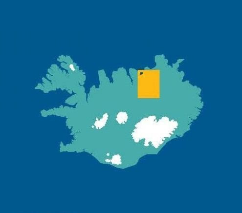 Húsavík, Mývatn - Sérkort 1:100 000