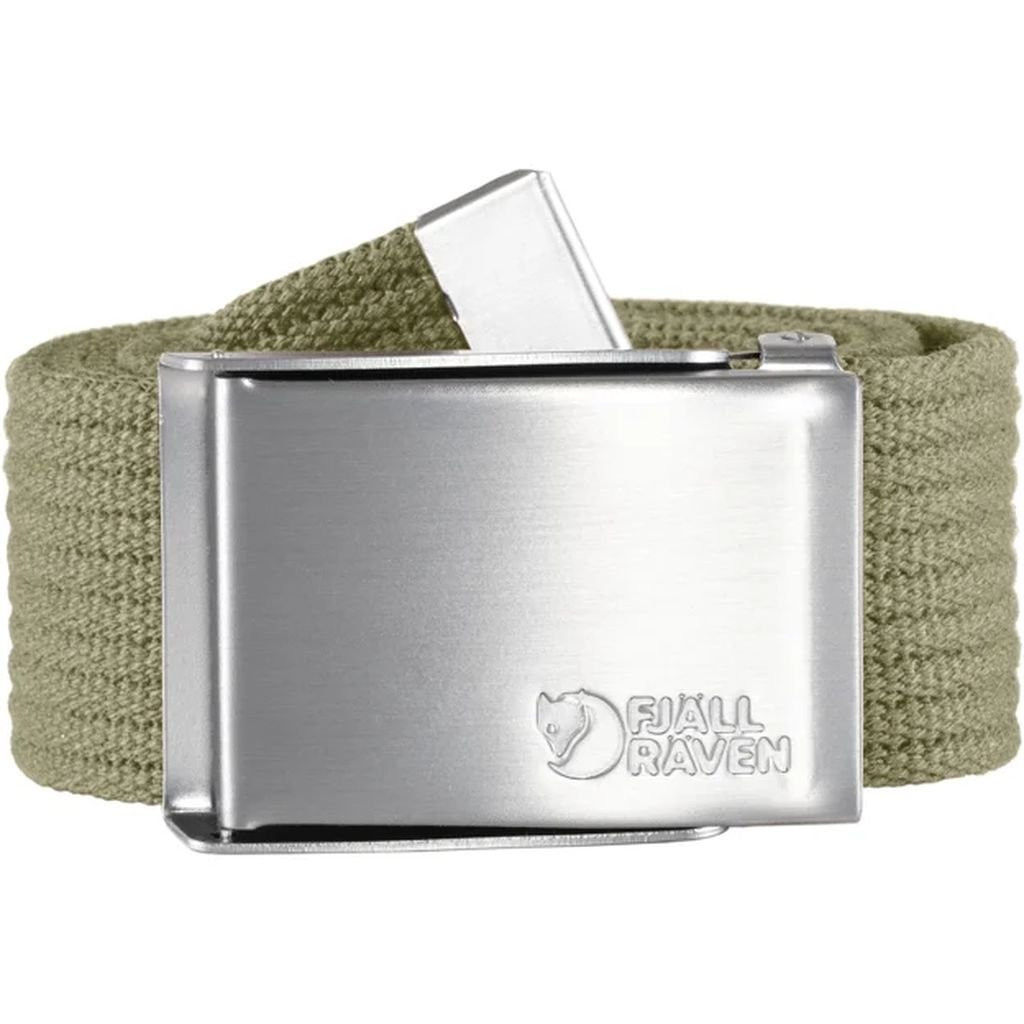 Belt with a metal buckle Fjällräven Canvas Belt - Light Kaki