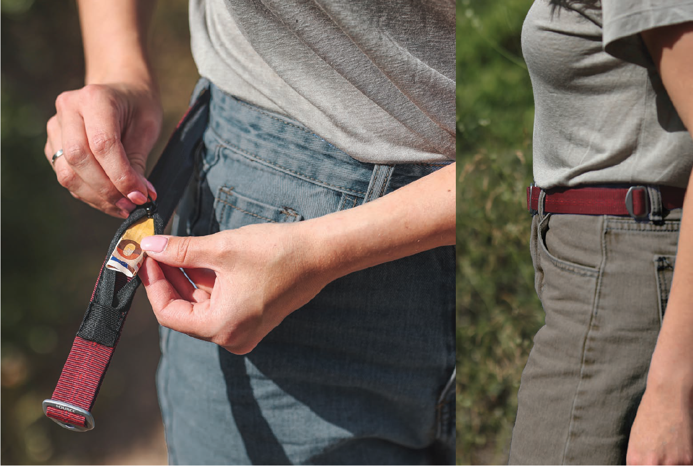 Ceinture Source Slim Travel Belt 