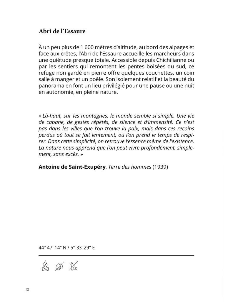Cabanes libres du Vercors