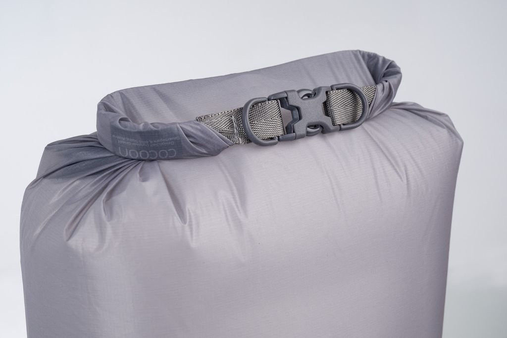 Ultra-light, waterproof storage bag Cocoon Drybag Hyperlight - Gris/Coral Grey