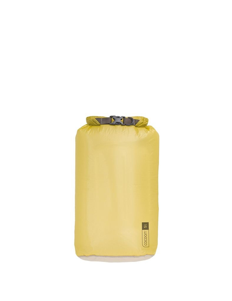 Ultra-light, waterproof storage bag Cocoon Drybag Hyperlight - Jaune/Dried Reed