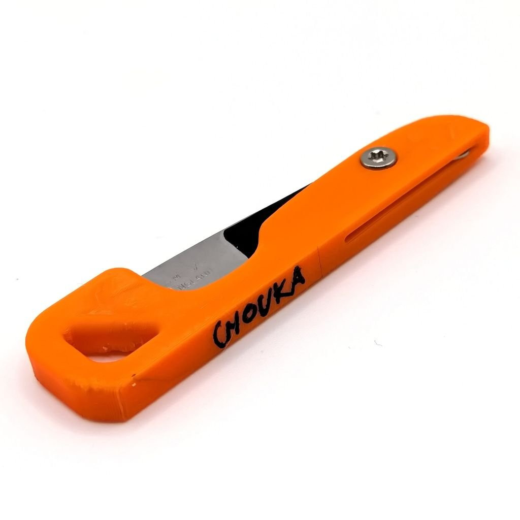 Mini climbing knife with rope cutter Chouka Chouk’oup