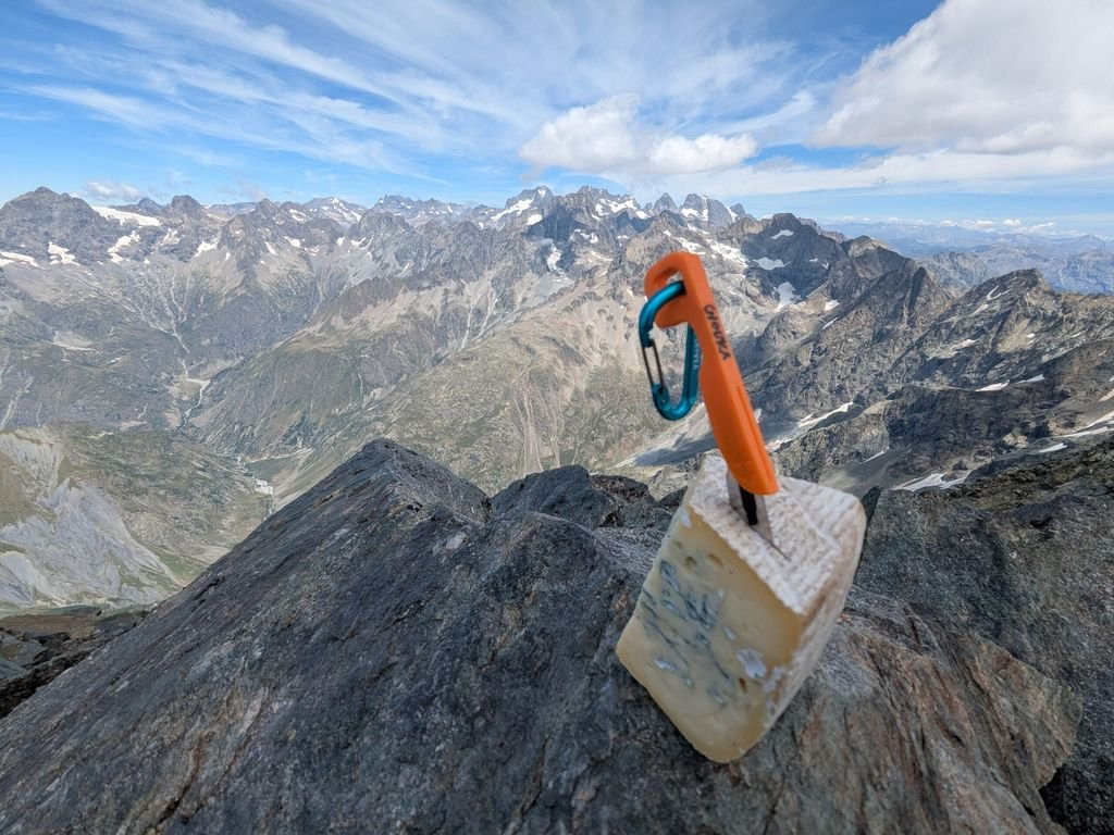 Mini climbing knife with rope cutter Chouka Chouk’oup