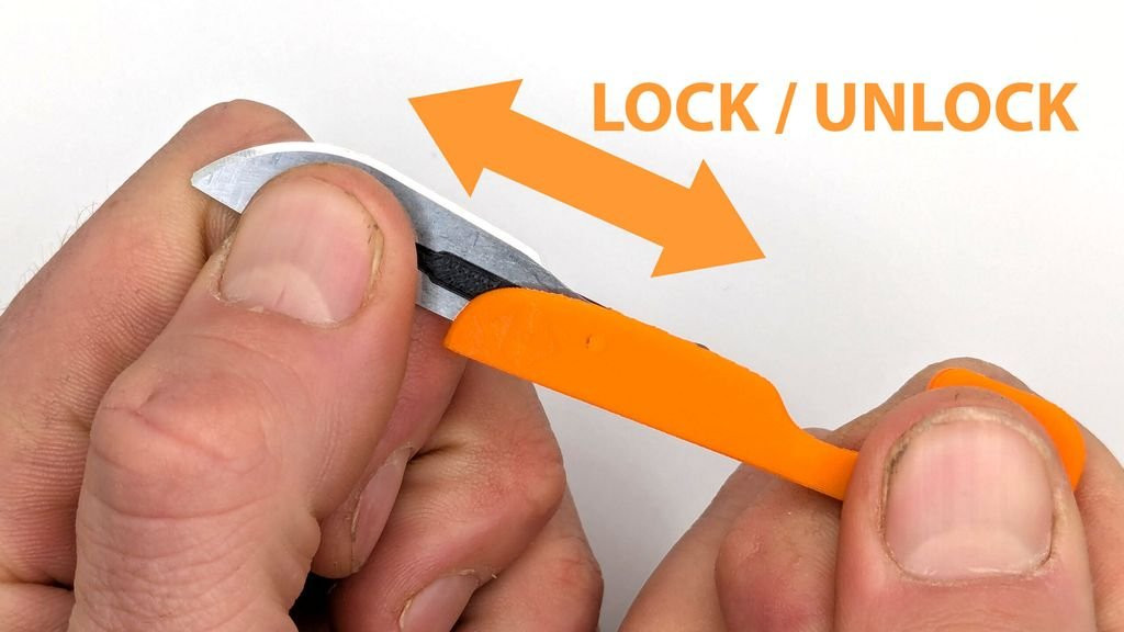 Mini climbing knife with rope cutter Chouka Chouk’oup