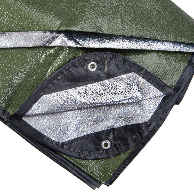 Grabber Outdoors Space All Weather Blanket with Hood Olive Green 