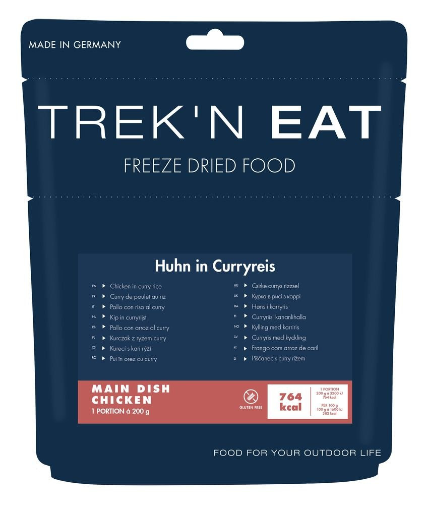 Curry de poulet au riz Trek N Eat