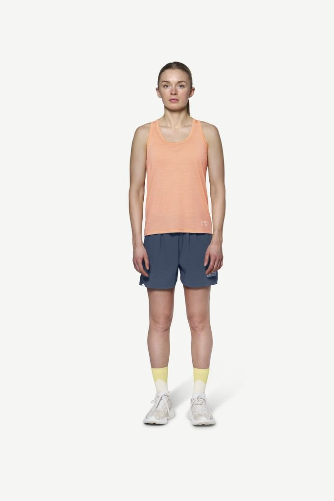 Ultra-lightweight merino wool tank top Devold Endurance Merino 130 Singlet Woman - Sunrise 