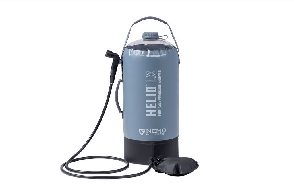 Nemo Helio LX Pressure Shower - 22L - Portable shower for hiking and camping