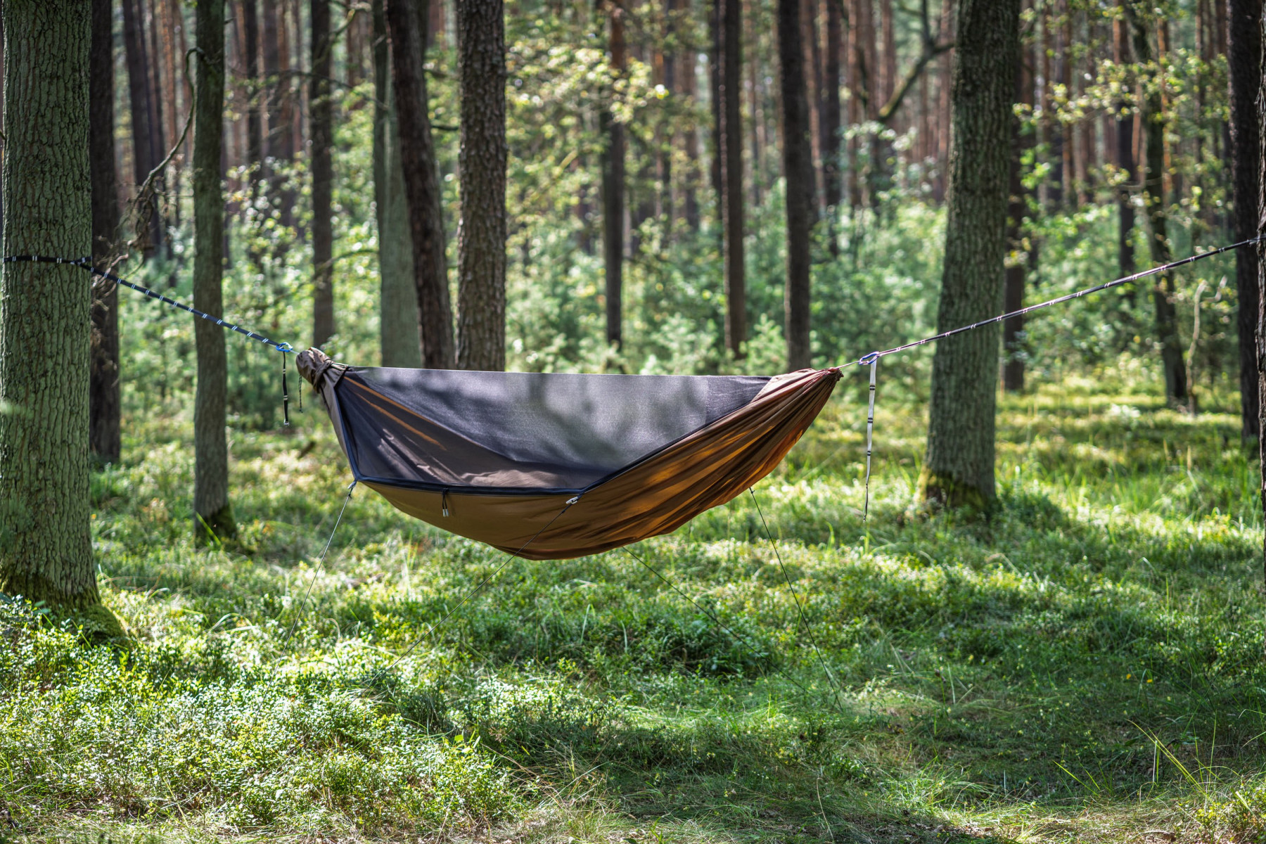 Lesovik Draka Hammock: Integrated and complete hammock system with