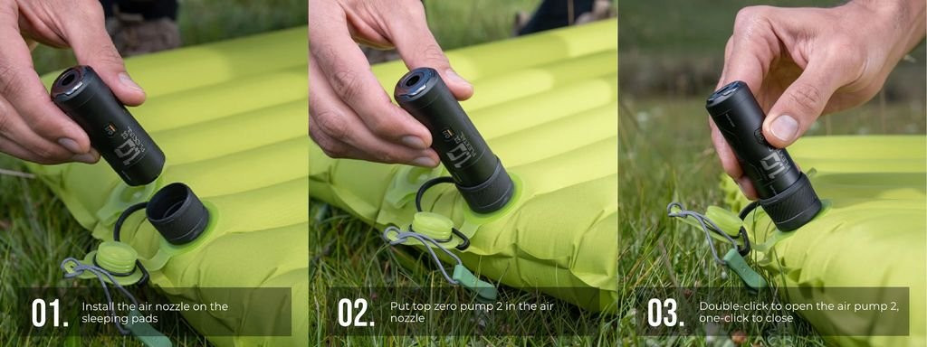 Flextail Nozzle for Zero Pump