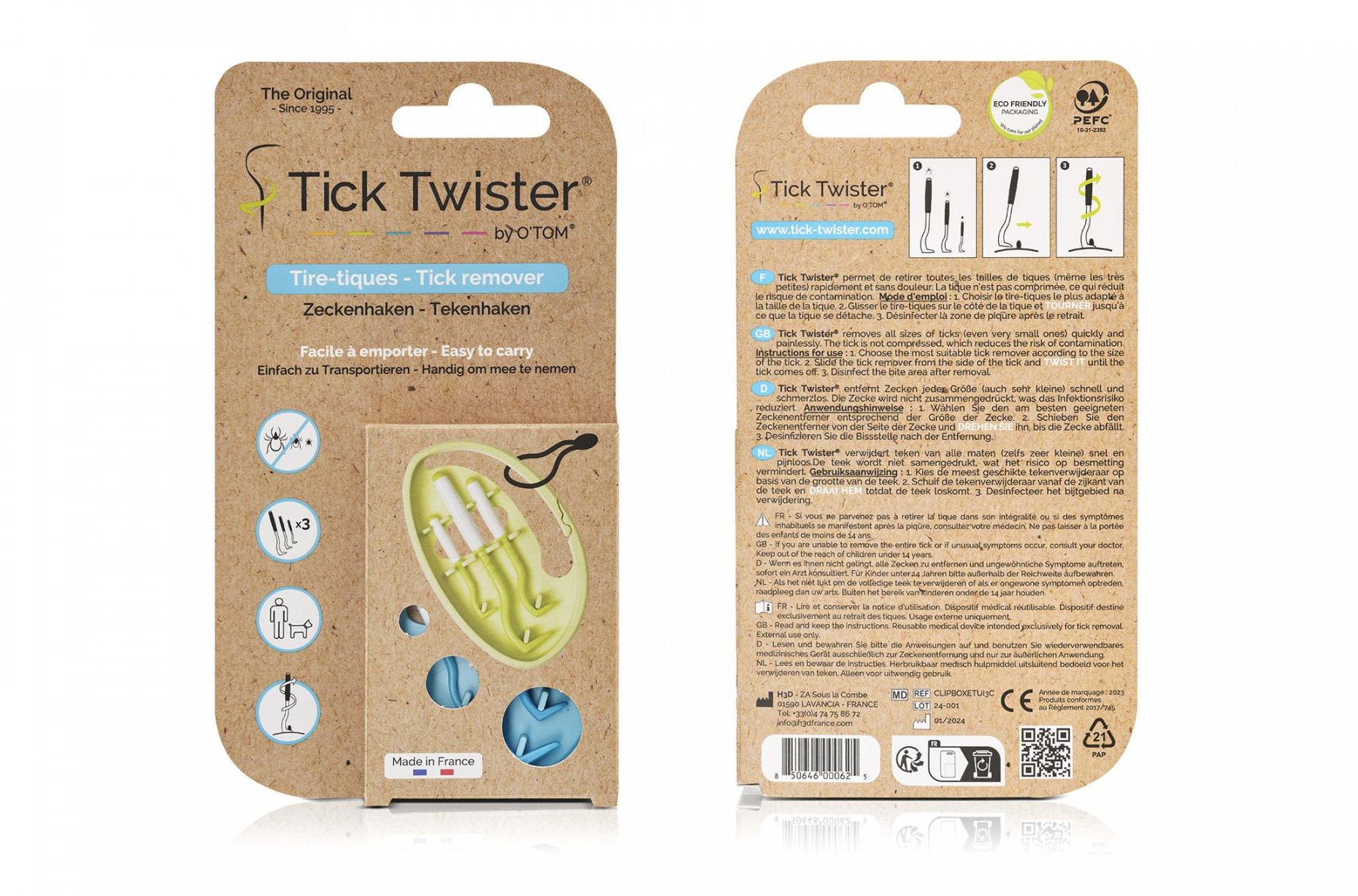 Crochet Tire-Tiques ClipBox Tick Twister 