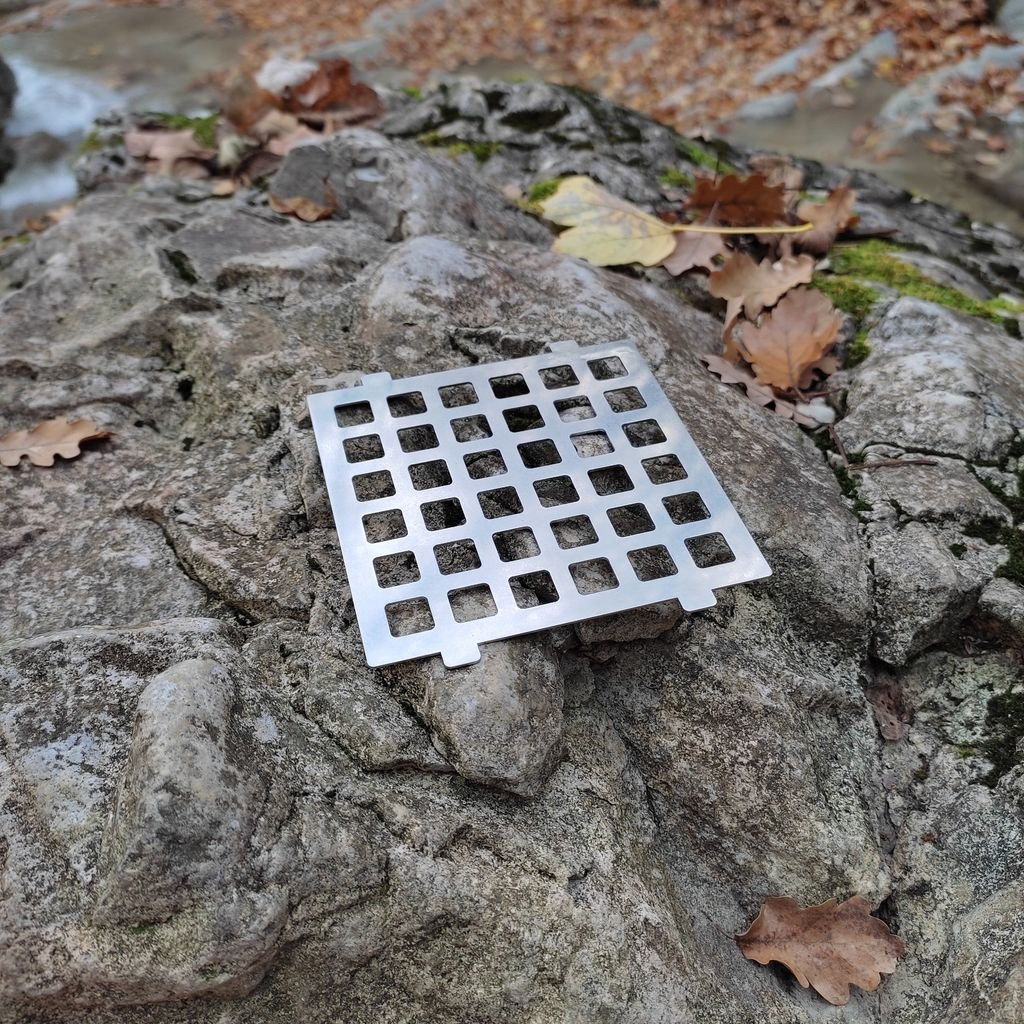 Fabogliss Grille haute pour réchaud à bois