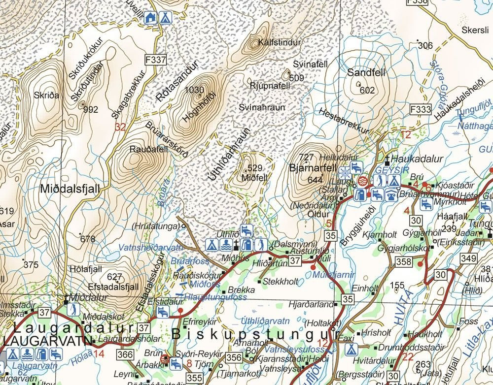 Ferdakort 3 Nordausturland