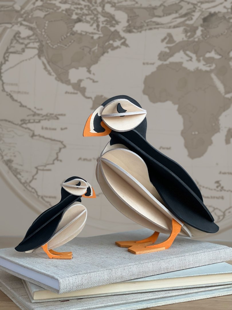 Macareux moine en bois Lovi Puffin