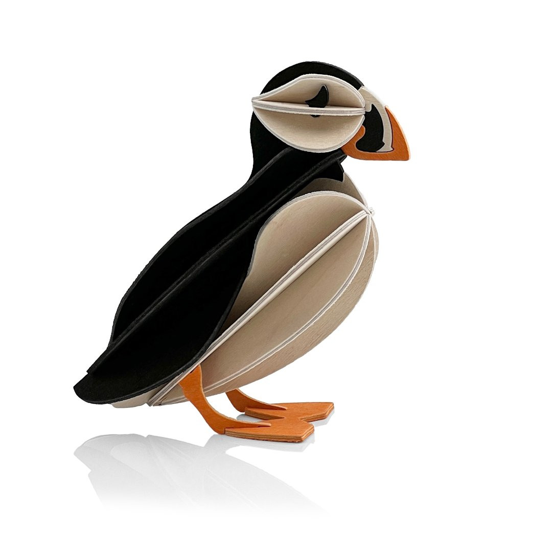 Macareux moine en bois Lovi Puffin