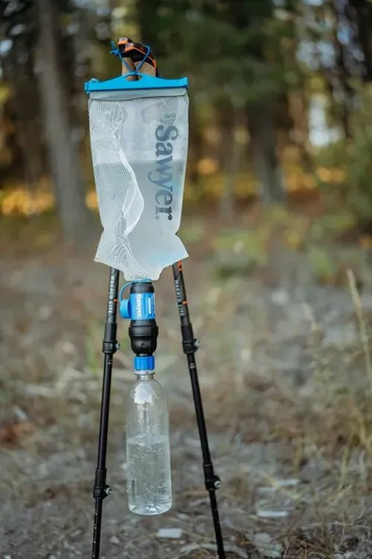 Sawyer Squeeze Filter with Cnoc Premium 2 L Bladder
