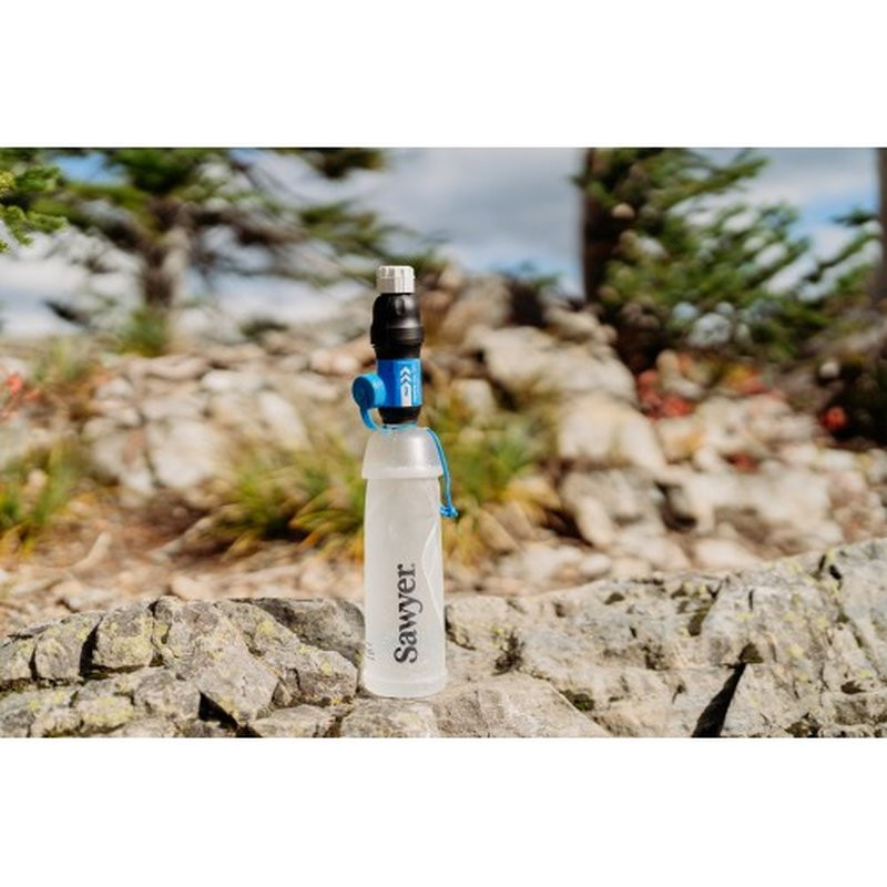 Filtre à eau Sawyer Squeeze + Cnoc 1 Liter Bottle