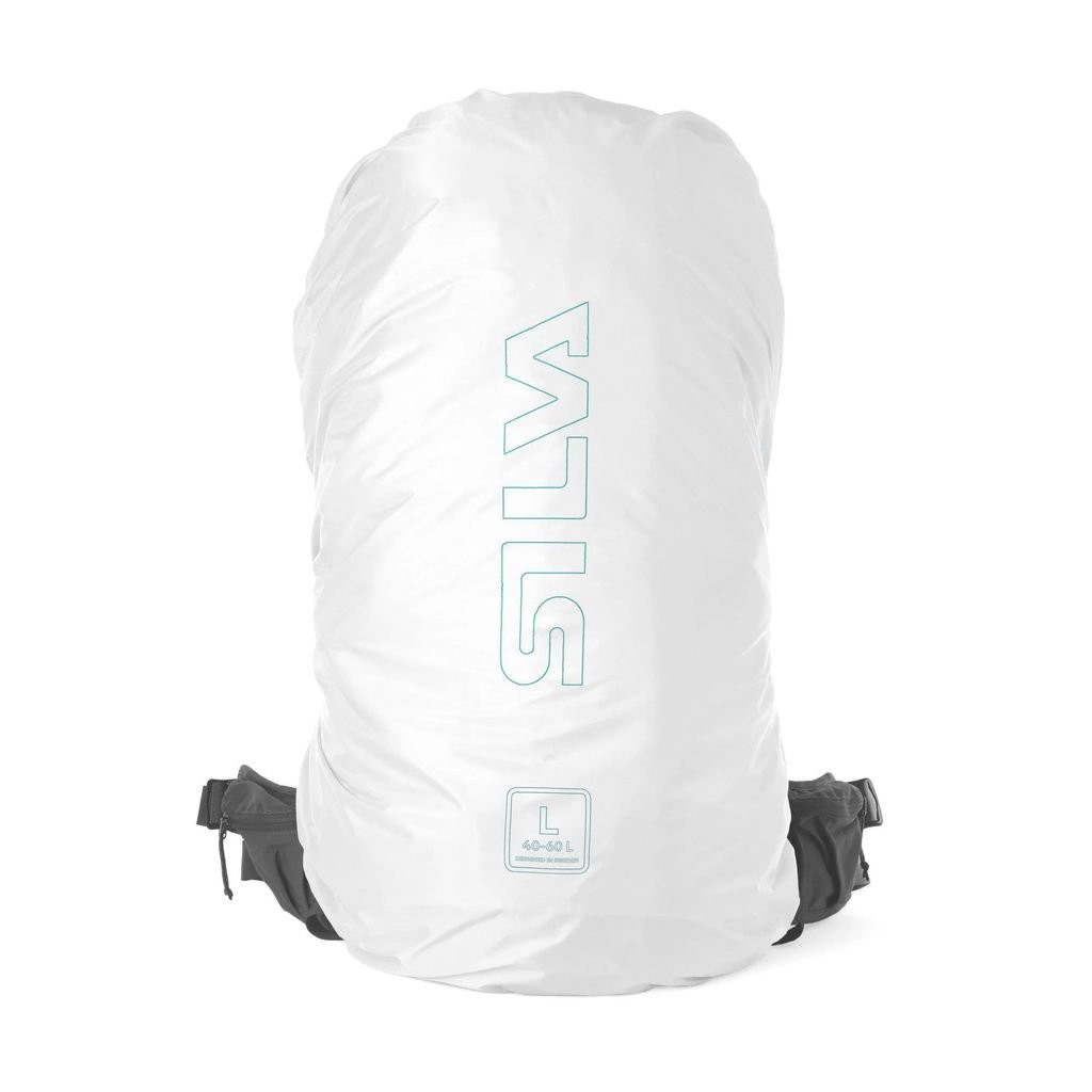 Rain cover for backpack. Undyed fabric, 100% recycled Silva Terra Rain Cover Rain cover for backpack. Undyed fabric, 100% recycled Silva Terra Rain Cover