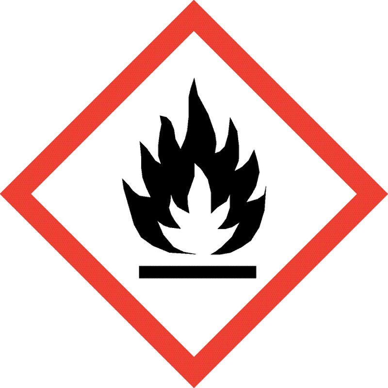 GHS02 - Flamme : Inflammable