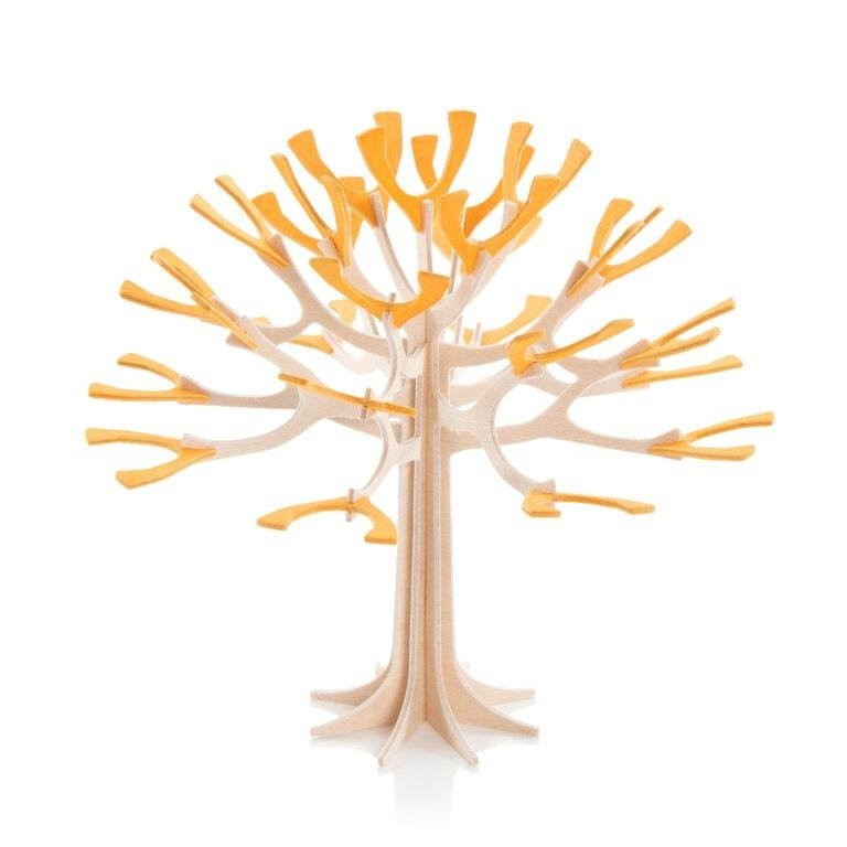 Arbre de saisons en bois Lovi Season Tree Jaune / Yellow