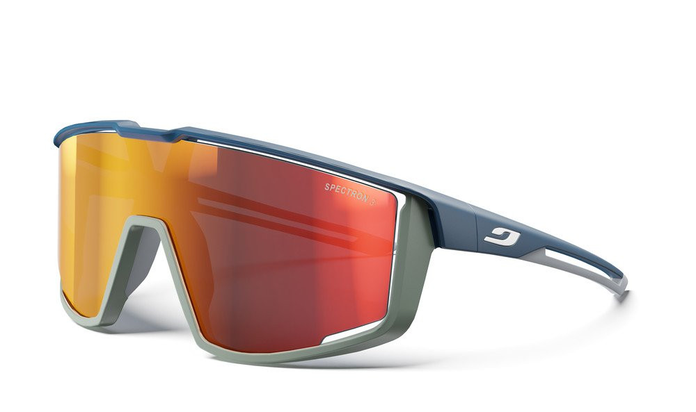 Julbo Fury Mat - Bleu Foncé / Vert // Mat - Dark blue / Green
