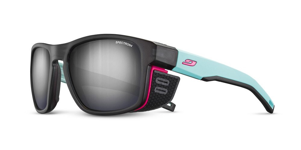 Julbo Shield M Translucide mat - Noir / Bleu Clair / Rose // Translucent mat - Black / Light blue / Pink