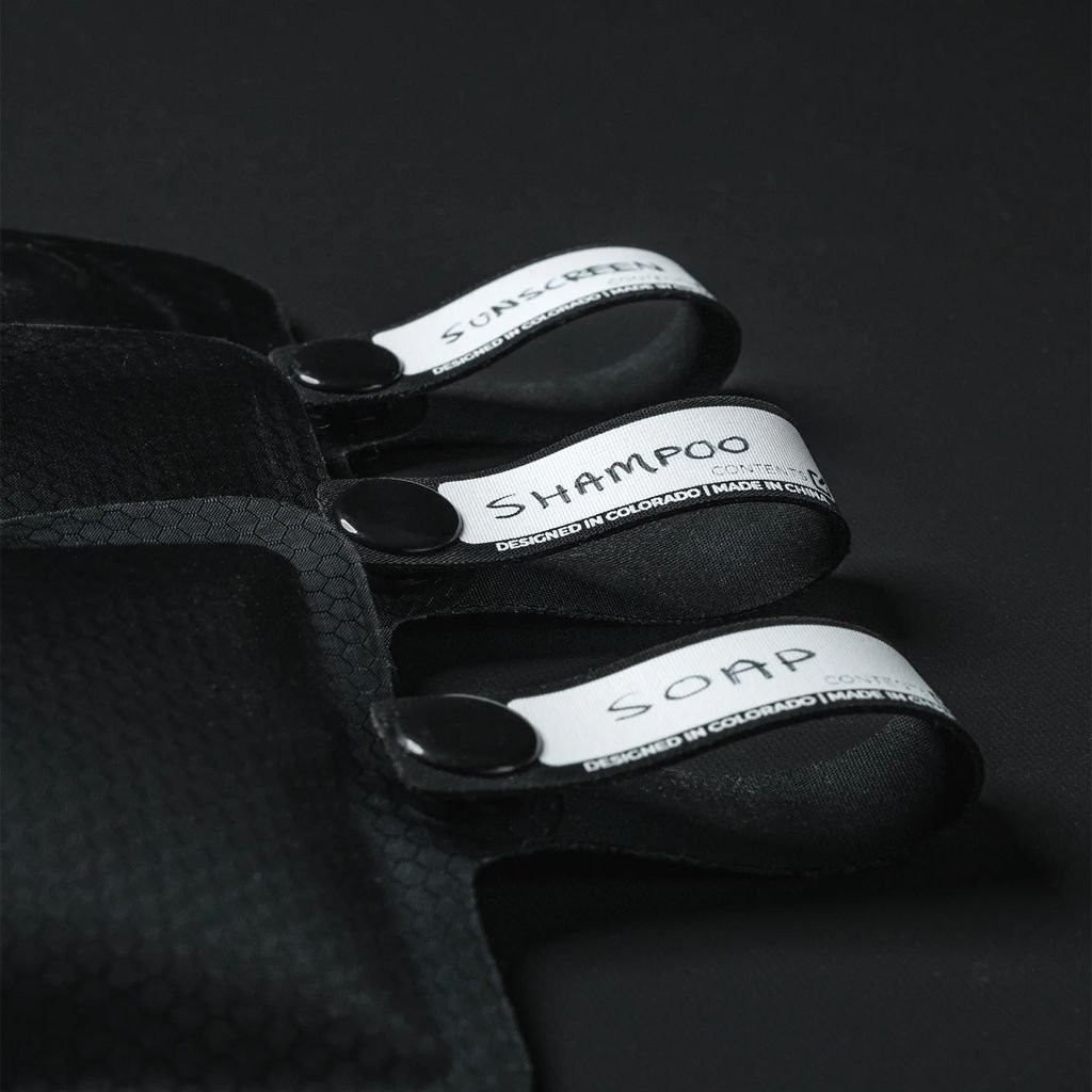 Small flexible bottle Matador Flatpak Toiletry Bottle - Noir