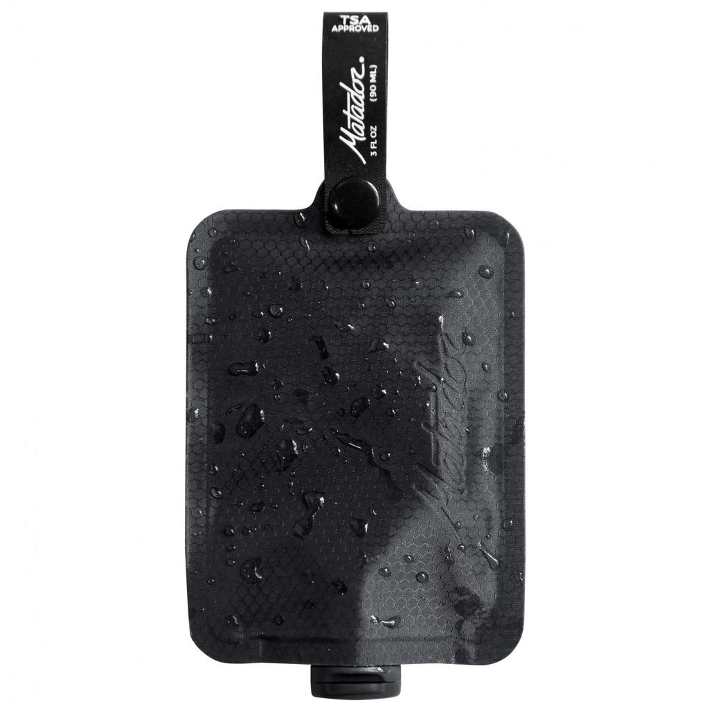 Petite bouteille souple Matador Flatpak Toiletry Bottle - Noir